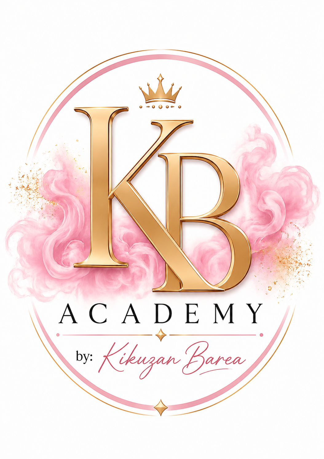 Logotipo oficial de KB Academy by Kikuzan Barea